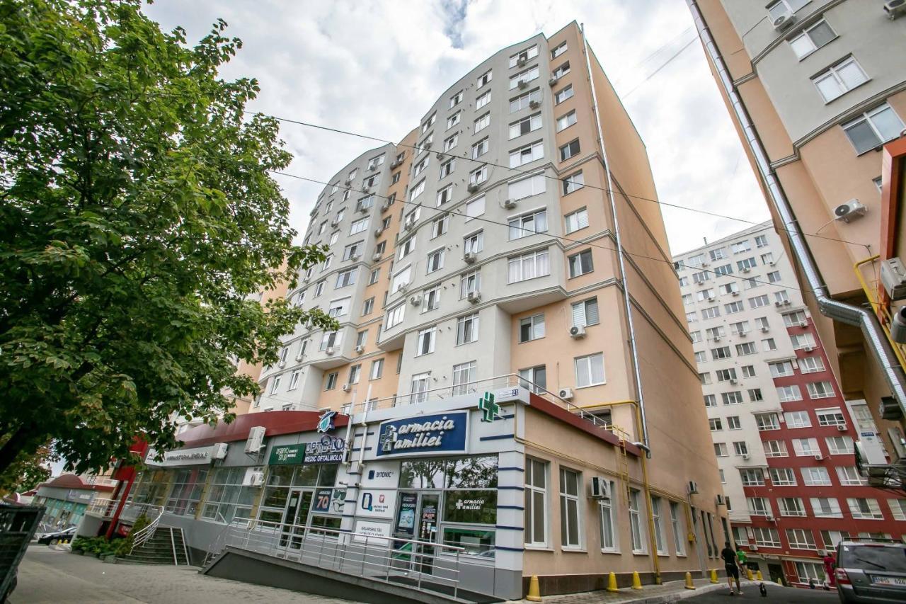Apartament rezidential in Chişinău Esterno foto